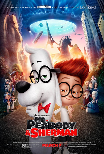 天才眼镜狗 Mr. Peabody & Sherman 【2014】【喜剧 / 科幻 / 动画 / 冒险】【美国】