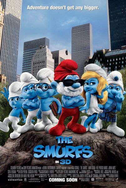 蓝精灵 The Smurfs 【2011】【 喜剧 / 动画 / 家庭 / 奇幻】【美国 / 比利时】