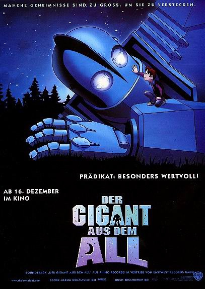 钢铁巨人 The Iron Giant【1999】【喜剧 / 科幻 / 动画 / 冒险】【美国】